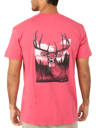 Thumbnail 1: Heybo Men's Short Sleeve Graphic Crew Neck Pocket Tee 