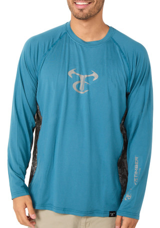 Thumbnail 2: TRUE TIMBER Men's Long Sleeve Performance Ripwater Shirt 
