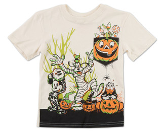 Thumbnail 1: Disney Little Boys Mickey Mouse & Friends Halloween Tee 