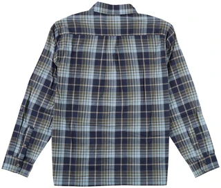 Thumbnail 3: Wrangler Men's Long Sleeve 2 Pocket Button Down Flannel Shirt 