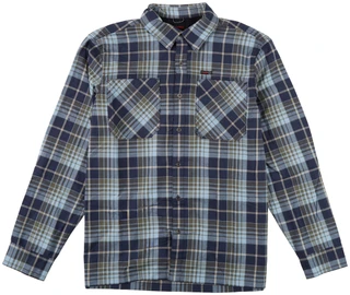 Thumbnail 1: Wrangler Men's Long Sleeve 2 Pocket Button Down Flannel Shirt 