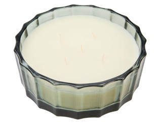 Thumbnail 1: FLORA BUNDA 32 oz Teakwood Forest Scented Candle 