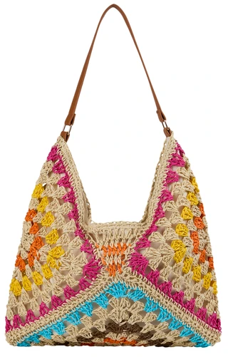 Thumbnail 1: DV By Dolce Vita Crochet Hobo Bag 