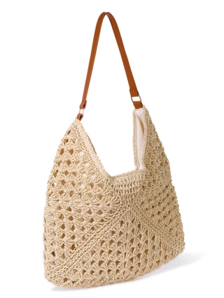 Thumbnail 3: DV By Dolce Vita Crochet Hobo Bag 
