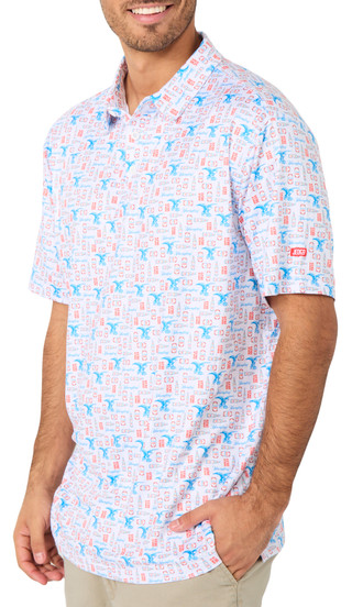 Thumbnail 1: Jedco Men's Americana Yuengling Polo Shirt 