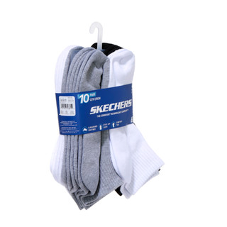 Thumbnail 3: Hurley Men's 10 Pk Quarter Crew Socks 