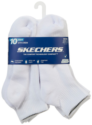 Thumbnail 1: Hurley Men's 10 Pk Quarter Crew Socks 