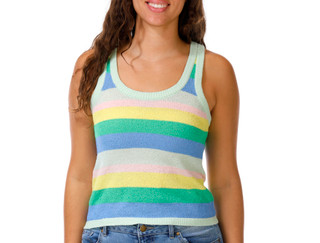 Thumbnail 1: Hurley Golden State Striped Knit Tank 