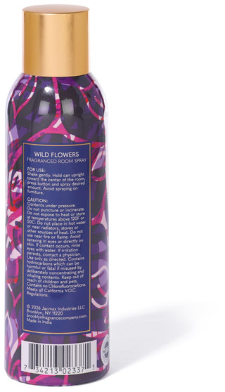 Thumbnail 3: Brooklyn Fragrance Co. 6 oz Wild Flowers Room Spray 