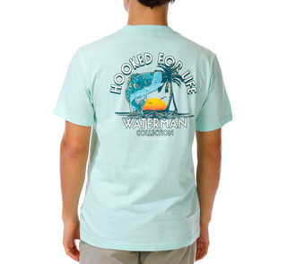 Thumbnail 1: Quiksilver Men's Hooked For Life Graphic T-Shirt 