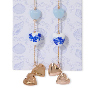 Thumbnail 3: ADRIENNE VITTADINI 2 Pc Gold Tone Heart Stud Earrings Set 