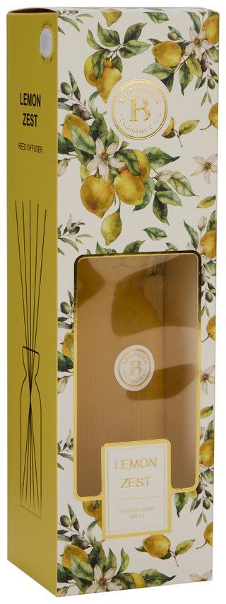 Thumbnail 1: Brooklyn Fragrance Co. Lemon Zest Reed Diffuser 