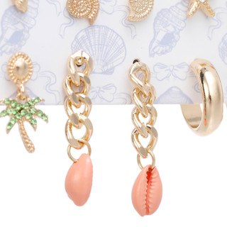 Thumbnail 2: ADRIENNE VITTADINI 6 Pk Sea Life Earrings 