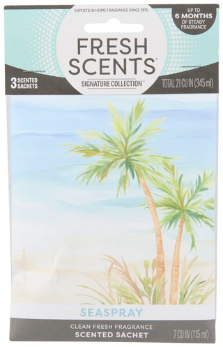 Thumbnail 1: FRESH SCENTS Seaspray Scented Sachets 