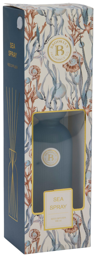 Thumbnail 1: Brooklyn Fragrance Co. Sea Spray Reed Diffuser 