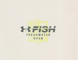 Thumbnail 3: Under Armour Junior Boys Short Sleeve Bass Blur Tee  