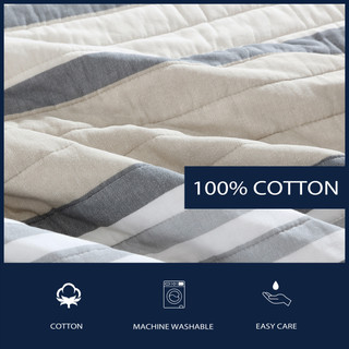 Thumbnail 20: Nautica Nautica Fairwater Cotton Quilt Set 