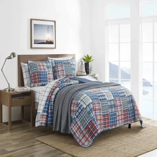 Thumbnail 1: Nautica Nautica Raeford Cotton Quilt Set 