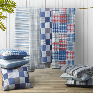 Thumbnail 13: Nautica Nautica Raeford Cotton Quilt Set 