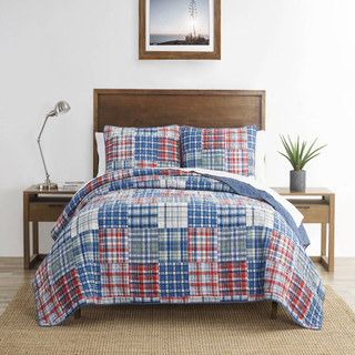 Thumbnail 25: Nautica Nautica Raeford Cotton Quilt Set 