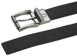 Thumbnail 2: True Religion Men's Lumin Textured Embossed Reversible Belt 