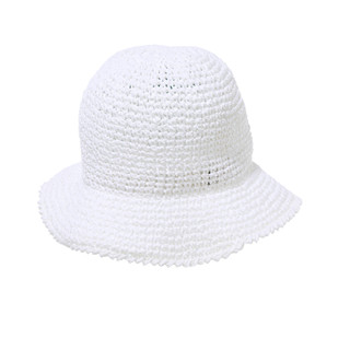 Thumbnail 3: KATE SPADE Women's Solid Straw Cloche Hat 