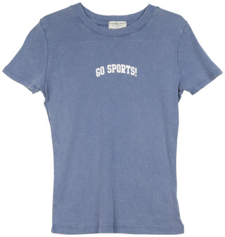 Thumbnail 1: Vintage threadz Juniors Short Sleeve Go Sports Baby Tee 