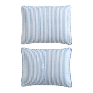 Thumbnail 8: Nautica Nautica Coleridge Stripe Cotton Quilt Set 