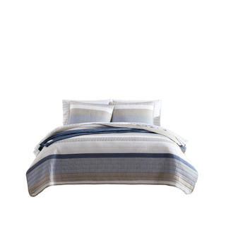 Thumbnail 40: Nautica Nautica Galewood Cotton Quilt Set 