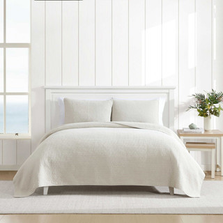 Thumbnail 1: Nautica Nautica Seashore Stitch Cotton Quilt Set 