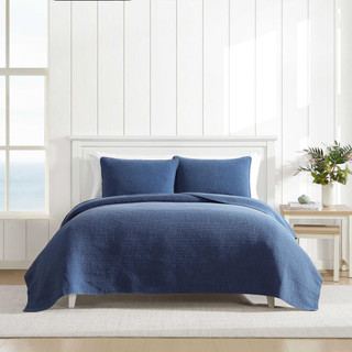 Thumbnail 1: Nautica Nautica Seashore Stitch Cotton Quilt Set 
