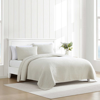 Thumbnail 17: Nautica Nautica Seashore Stitch Cotton Quilt Set 