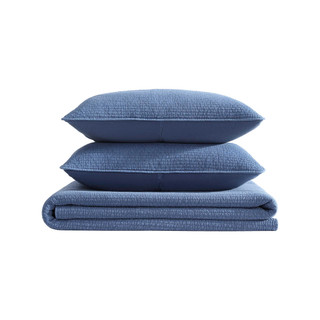 Thumbnail 12: Nautica Nautica Seashore Stitch Cotton Quilt Set 