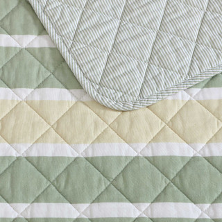 Thumbnail 29: Nautica Nautica Varadero Pinstripe Cotton Quilt Set 
