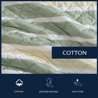 Thumbnail 30: Nautica Nautica Varadero Pinstripe Cotton Quilt Set 