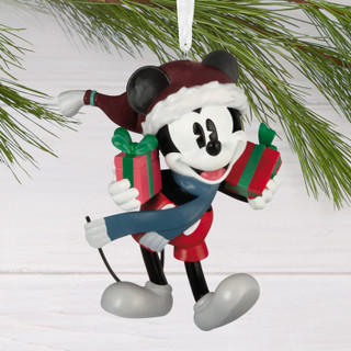 Thumbnail 3: Mickey Mouse Mickey Mouse with Gifts Christmas Ornament 