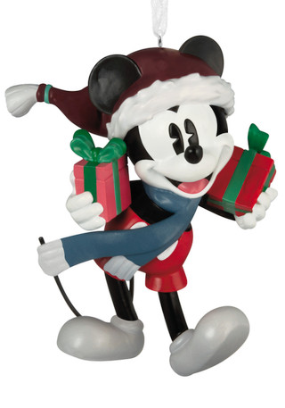 Thumbnail 1: Mickey Mouse Mickey Mouse with Gifts Christmas Ornament 