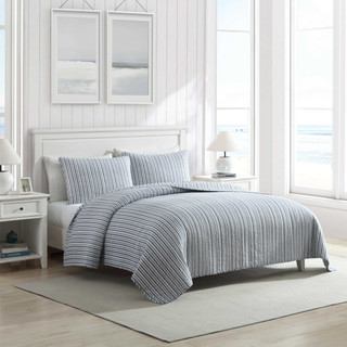 Thumbnail 11: Nautica Nautica Coleridge Cotton Quilt Set 