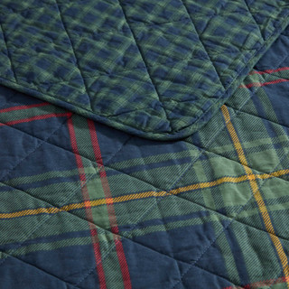 Thumbnail 13: Nautica Nautica Preston Plaid Cotton Quilt Set 