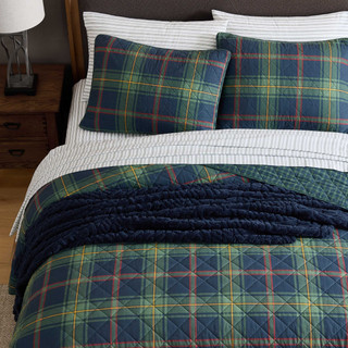 Thumbnail 17: Nautica Nautica Preston Plaid Cotton Quilt Set 