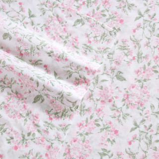 Thumbnail 7: Laura Ashley Laura Ashley Blossom Bliss Cotton Sheet Set 