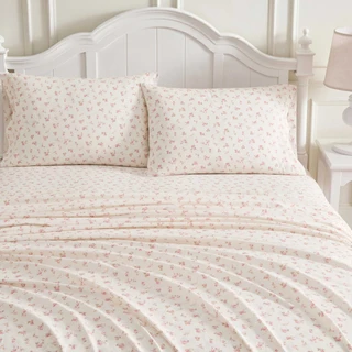 Thumbnail 29: Laura Ashley Laura Ashley Rosebuddies Cotton Sheet Set 