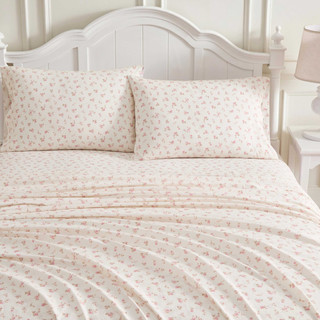 Thumbnail 34: Laura Ashley Laura Ashley Rosebuddies Cotton Sheet Set 