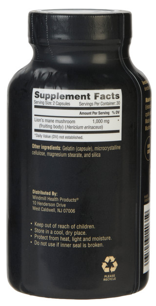 Thumbnail 2: Nutritionary Lion's Mane Mushroom Capsules  