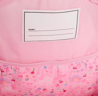 Thumbnail 4: Chasing Rainbows Unicorn Printed Laptop Backpack w/ Headphones 