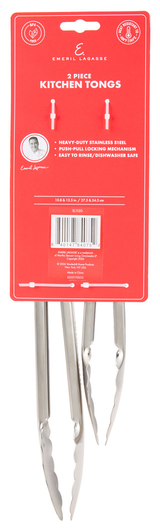 Thumbnail 2: Emeril 2 Pk Tongs 
