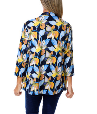 Thumbnail 2: Zac & Rachel Women's Open Front Long Sleeve Top 