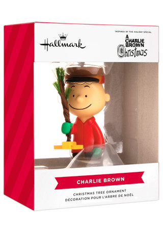 Thumbnail 4: SNOOPY Charlie Brown with Christmas Tree Ornament 