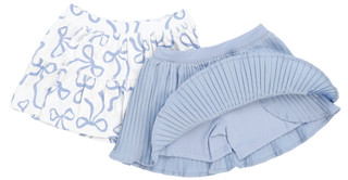 Thumbnail 2: Nicole Miller Little Girls 2 Pk Active Skorts 