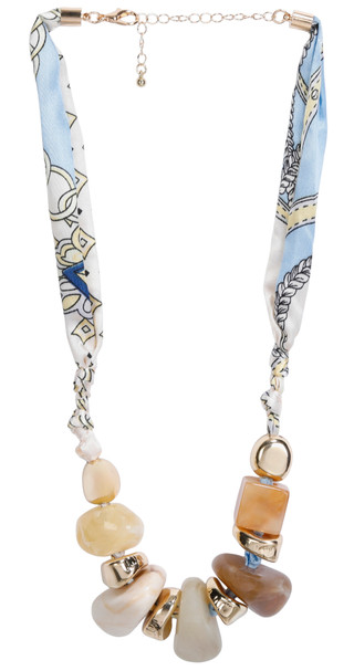 Thumbnail 1: Noir Satin Bead Necklace 